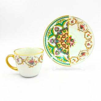 Verde 6 Kişilik Kahve Fincan Takımı