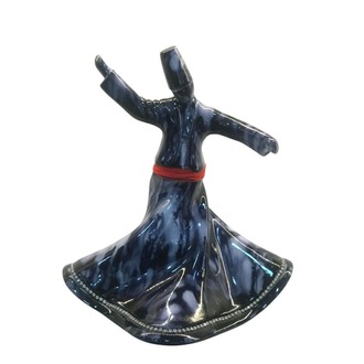Dekoratif Semazen Biblo Siyah 22 CM