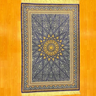 Yıldız Desenli Lüks 180 x120 CM İpek Halı