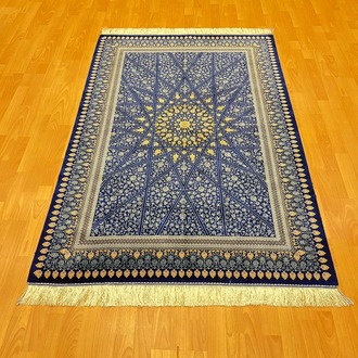 Yıldız Desenli Lüks 180 x120 CM İpek Halı