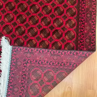 MEVLANA BAZAAR Üçlü Madalyon Motifli 90 x 300 İpek Yolluk