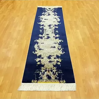 MEVLANA BAZAAR Klasik İran Tarzı 80 X 250 CM İpek Yolluk