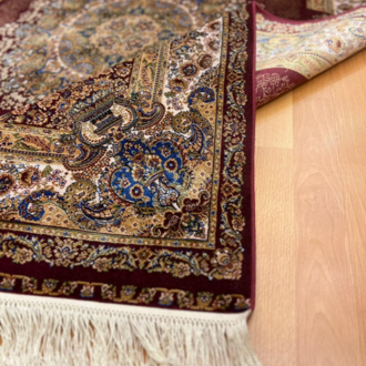 Büyük Madalyon Desenli Lüks 120 x 180 CM İpek Halı