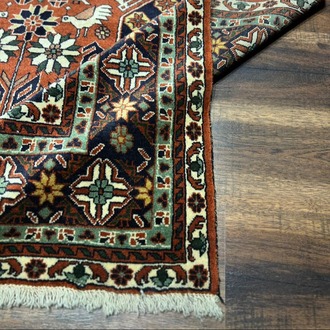 Anadolu İran Geometrik Madalyonlu 295 x 205 El Dokuma Halı 