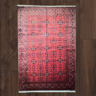 Afgan Kunduz 200 x 288 El Dokuma Halı 