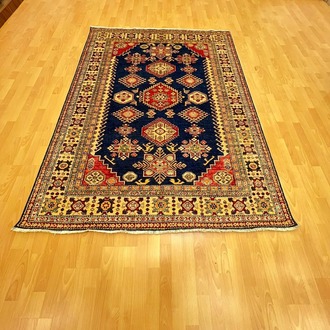 Şirvan Türkmen Gülü Motifli 225 x 166 El Dokuma Halı