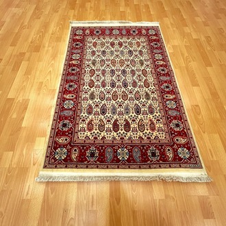 Hereke 260 X 172 Şal (Buta) Desenli El Dokuma Halı