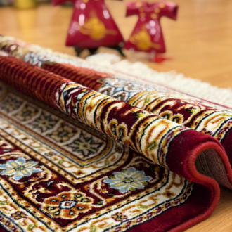 Lalezar Yünlü Seccade Bordo
