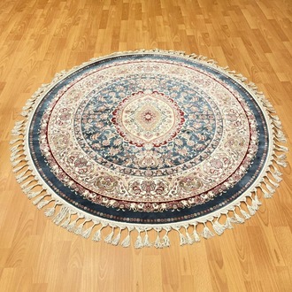  Yuvarlak Klasik Madalyon 150 x150 CM İpek Halı