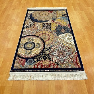 Mozaik Desenli 90 X 150 CM İpek Halı