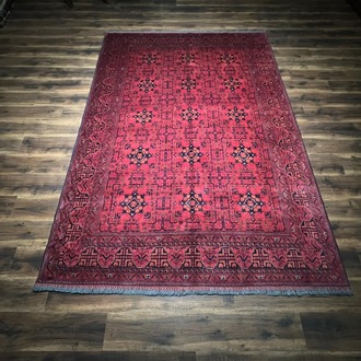 Afgan Halmuh 285 x 204 El Dokuma Halı 
