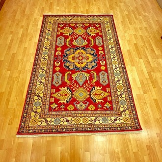 Şirvan 257 X 175  Geometrik Yıldız Motifli El Dokuma Halı 