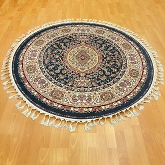  Yuvarlak Klasik Madalyon 150 x150 CM İpek Halı