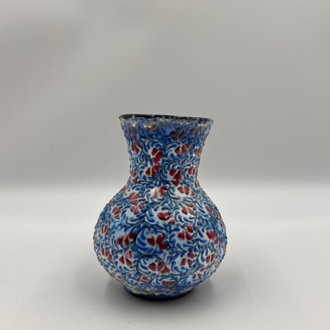 Dekoratif Seramik Çini Motifli Dekoratif Seramik Sürahi