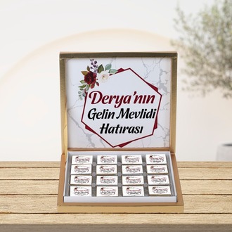 İsme Özel Kutulu Çikolata