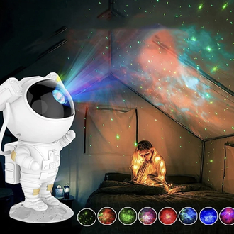 Astronot uzay gece lambası