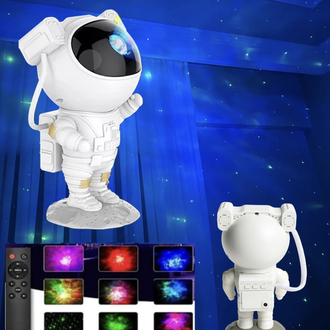 Astronot uzay gece lambası