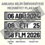 ANKARA BİLİM ÜNİVERSİTESİ HATIRA DEKOR MEZUNİYET PLAKASI