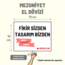 MEZUNİYET EL DÖVİZİ (70*70 cm)