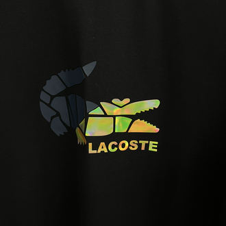 LACOSTE SİYAH TİŞÖRT 