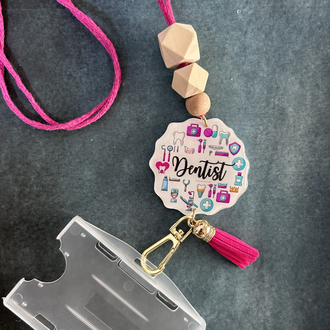 Dentist (isimsiz) Boyun askı ipi