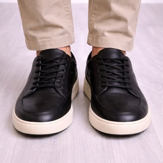 Erkek Siyah Günlük Casual Sneaker
