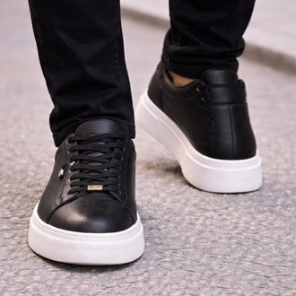 Erkek Siyah Minimal Casual Ayakkabı