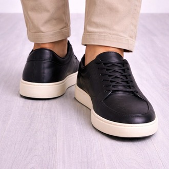 Erkek Siyah Günlük Casual Sneaker