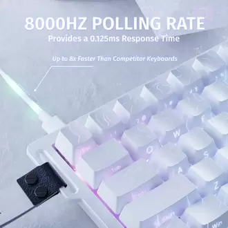 ATTACK SHARK X68 HE Hızlı Tetiklemeli Klavye Manyetik Anahtar