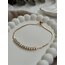 Kristal Kesim Gold Su Yolu Bileklik