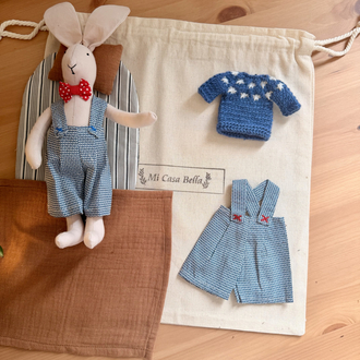 Bay Bunnybon Evcilik Oyun Seti (Mavili)
