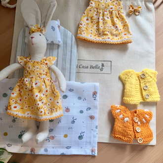 Bayan Bunnybon Evcilik Oyun Seti( Sarı Papatyalı)