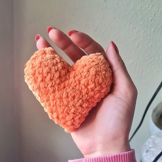 Kalp Amigurumi Anahtarlık