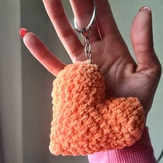 Kalp Amigurumi Anahtarlık