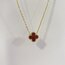 Bordo Cleef Kolye