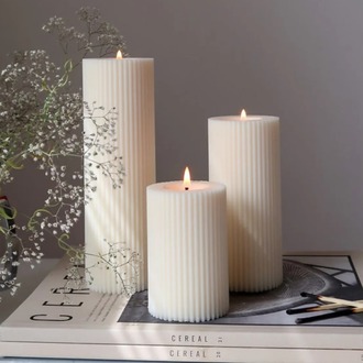 3'lü Mifa Sütunları Mum Seti (Soya Wax)