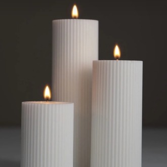 3'lü Mifa Sütunları Mum Seti (Soya Wax)