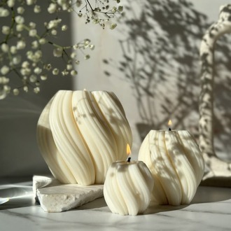 Hayat Döngüsü 3'lü Mum Seti (Soya Wax)
