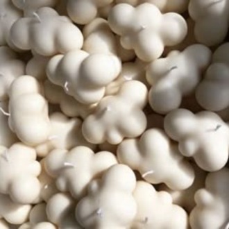 5'li Bulutlu Gece Mum Seti (Soya Wax)