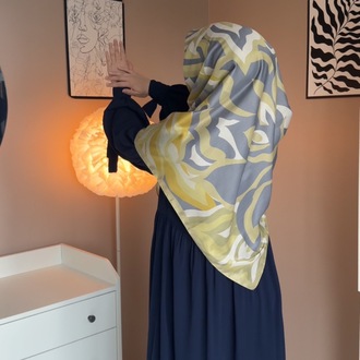 Kombin Takım Mısır Medine İpeği Elbise Soft Pamuk Eşarp Açıklamayı Okuyun