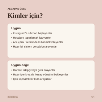 Dijitalde İlk Sistemin | Milai Dijital