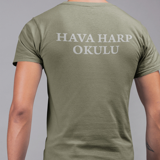 Hava Harp Okulu T-Shirt HAKİ
