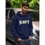 NAVY Sweatshirt Lacivert Kapşonlu Erkek