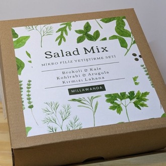 Salad Mix Mikro Filiz Yetiştirme Seti