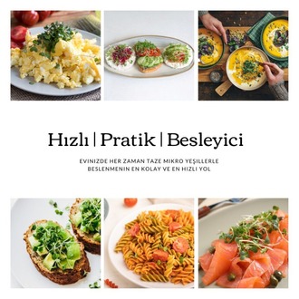 Salad Mix Mikro Filiz Yetiştirme Seti