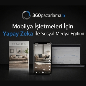 Mobilya Sektöründe Yapay Zeka ile Katalog, Video ve Sosyal Medya Yönetimi Eğitimi