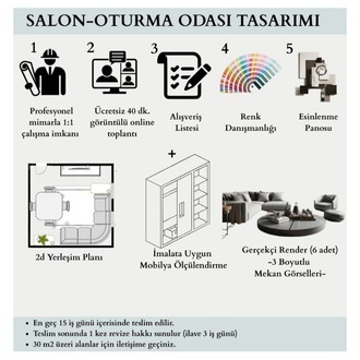 SALON/OTURMA ODASI TASARIMI