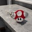 Mushroom keychain
