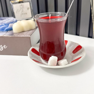 İnce belli Çay Mum