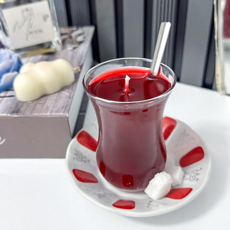 İnce belli Çay Mum